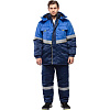 Костюм рабочий зимний муж з43-КБР син/вас (р.48-50) 194-200 (серия З)