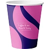 Стакан одноразовый бум. 1-сл Barista Nice&Tasty mix 350 мл d-90 мм 50 шт/уп