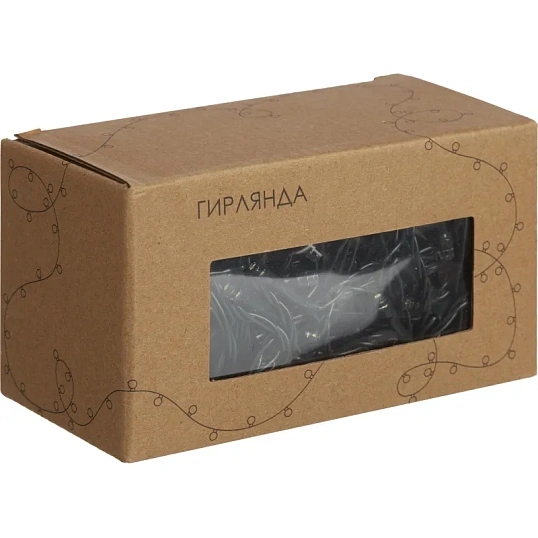 Гирлянда светодиодная 200 ламп, 9м, хол бел, зел пров IP20 SW-XMAXIn-0009