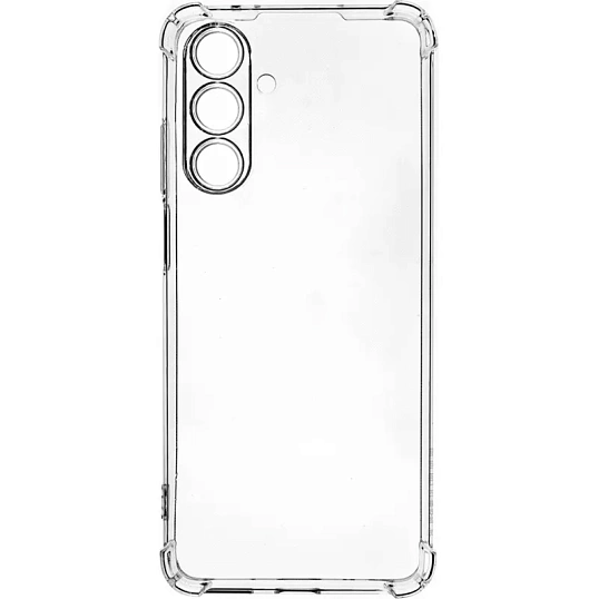 Чехол накладка PERO силикон для Samsung A17 прозрачный усиленный