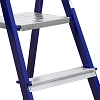 Стремянка Алюмет стальная окрашенная с алюминиевыми ступенями  4 ст. М8404