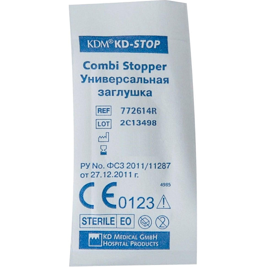 Устройство соед.-блок. для инф.-трансфуз.терапии, белый, KDM, 100шт/уп