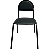 Стул КО_Echair 00С Серна каркас черный, к/з черный 201