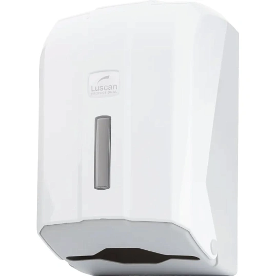Диспенсер для туалетной бумаги лист Luscan Professional белый
