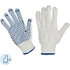 Перчатки защитные трикотажные ПВХ Точка 6 нитей 62г 10 кл руч овер 10пар/уп