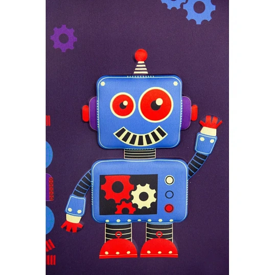Ранец  3D Robot, 2 отд., эргоном. спинка