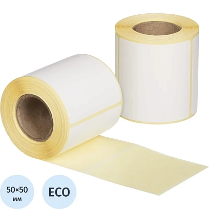 Термоэтикетки ЭКО 50х50, 200 шт/рул, вт. 25