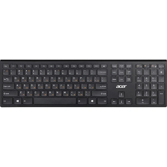 Набор клавиатура+мышь Acer OKR030 Wireless, черный