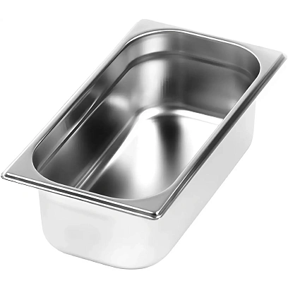 Гастроемкость Mgsteel нерж.сталь 1/3 H-100мм (325х176), 39073