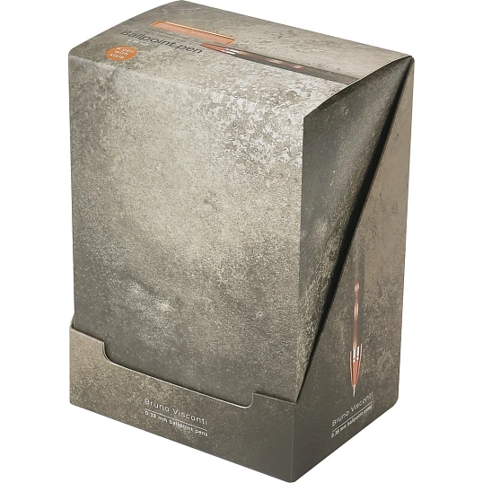 Ручка шариковая неавтомат. BV STONE 0.38мм, синяя с-тач, 20-0215/78