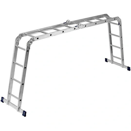 Лестница шарнирная алюминиевая 4х4 Сибртех (97882)