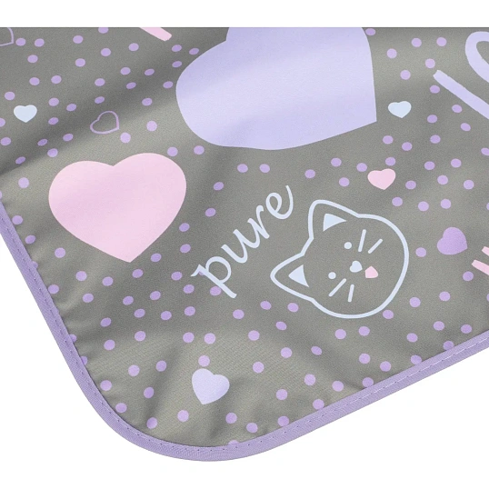 Фартук для труда Комус Класс Heart,  нарукавники,535x445 мм,ФН 41-20