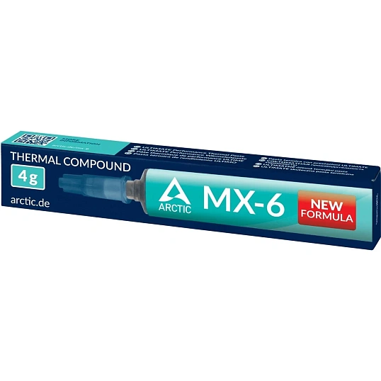 Термопаста Arctic Cooling  MX-6 Thermal Compound 4-gramm (ACTCP00080A)