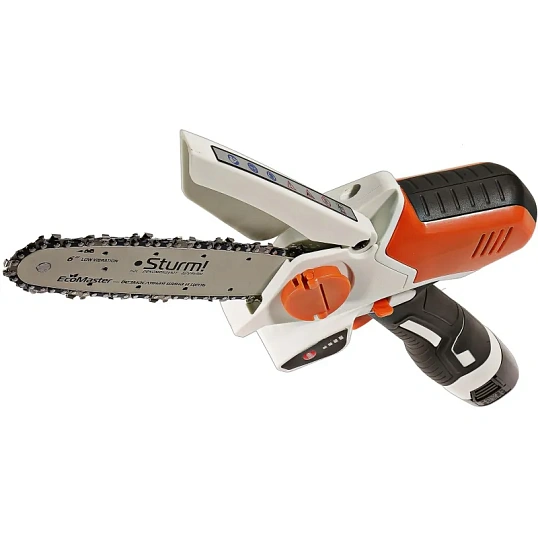 Пила цепная аккумуляторная Sturm CSC1804, мини