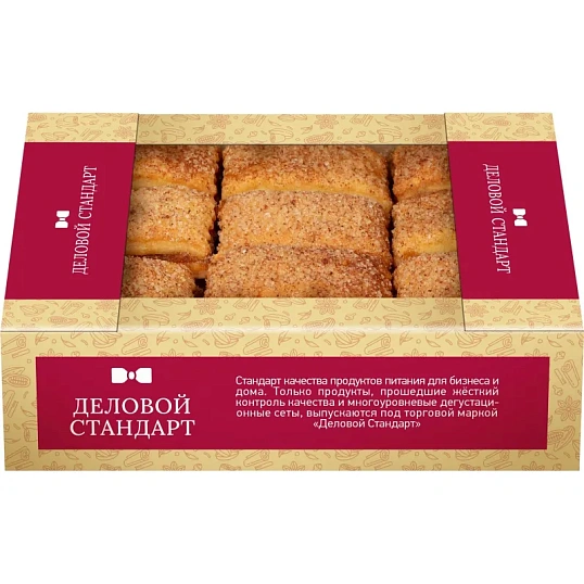 Печенье сдобное Деловой Стандарт с яблоком и корицей, 500г