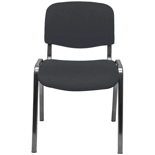 Стул КО_EChair Rio(ИЗО) РС 10 ткань серая 103, каркас под хром
