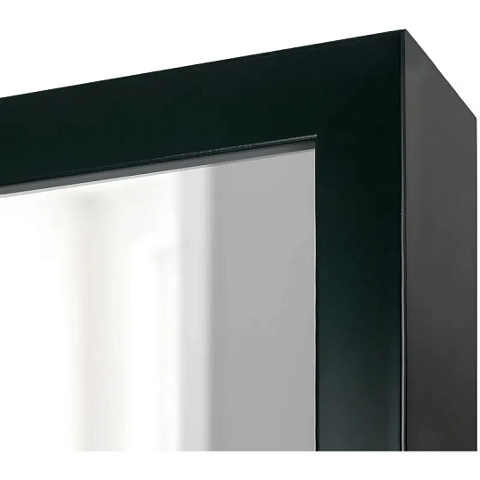 Зеркало МИР_в раме ПЛС 540х30х740 / 500х700 (365007730) черный