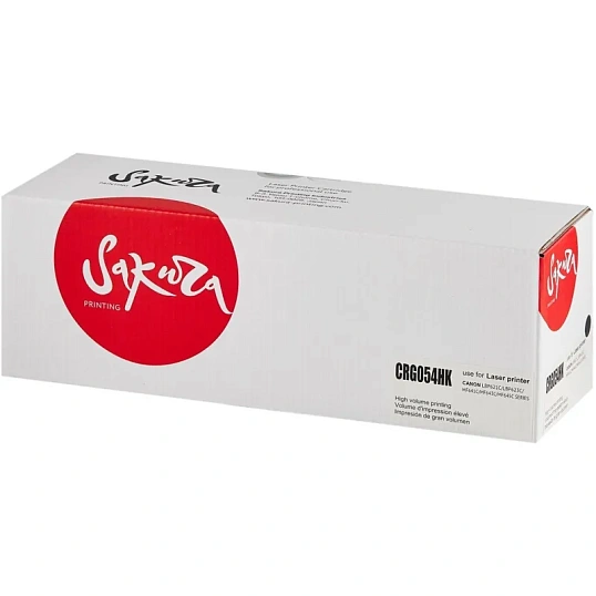 Картридж лазерный SAKURA CRG054HK чер. для Canon i-SENSYS LBP 621Cw/623Cdw
