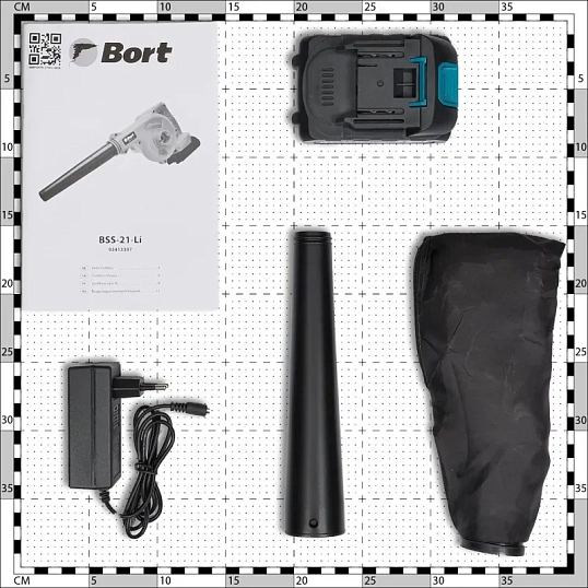 Воздуходув аккумуляторный Bort BSS-21-Li (93413397)