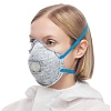 Полумаска фильтрующая UNIX Air 612V FFP2 R D/В0/Е0 3шт/уп