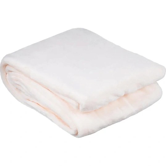 Плед микрофибра Luscan, бежевый 150x200