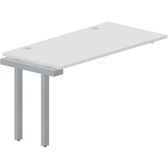 Столешница Easy Project 1380х680х25 (2 отв.)  Белый DFTG138X68BL