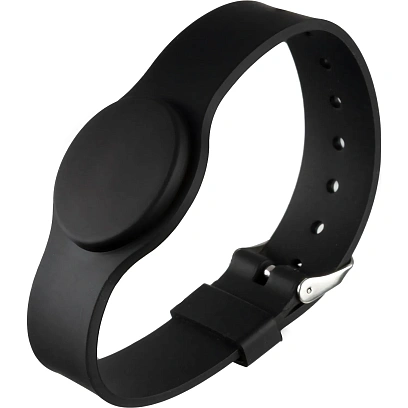Браслет доступа (RFID-браслет) Bigtech EM-Marine, с застежкой чер(40шт/уп)