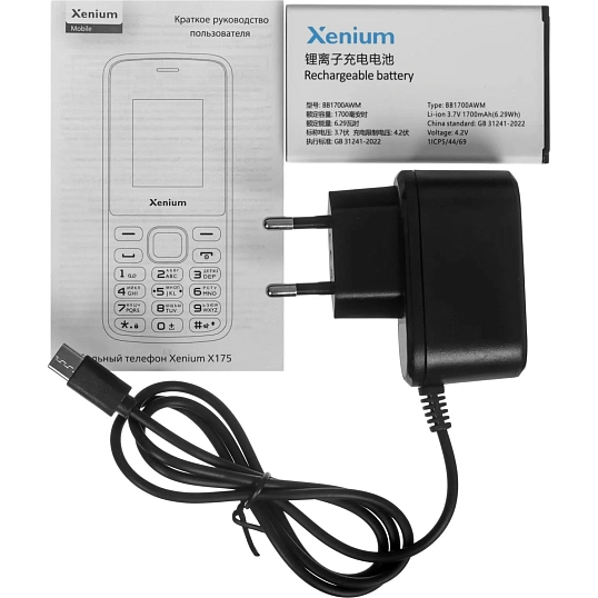 Мобильный телефон Xenium X175 зеленый