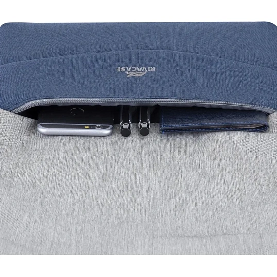 Рюкзак для ноутбука RIVACASE 7562 grey/dark blue 15.6/6