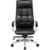 Кресло BN_Fc_EChair-597 ML кожа черный, алюминий