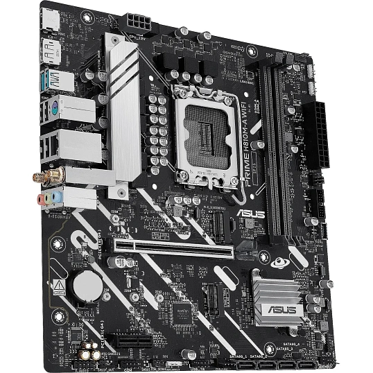 Материнская плата ASUS PRIME H810M-A WIFI, LGA1851, B810, 2xDDR5, mATX