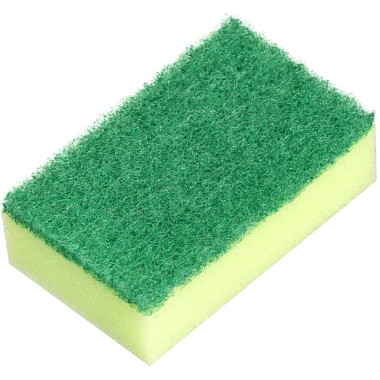 Губки для мытья посуды Luscan Мини 80х50х26мм 10 шт/уп