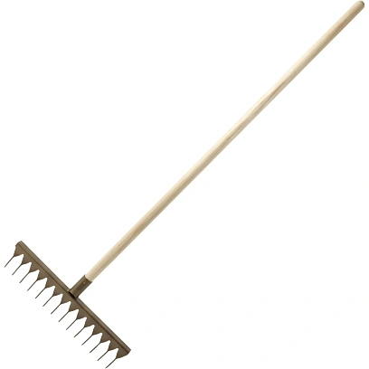 Грабли витые 14-ти зубые с черенком 1 сорт_ГВч-14