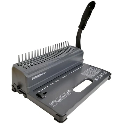 Брошюровщик Office Kit B2112N, А4, А5, 12/450 л., пл. пруж