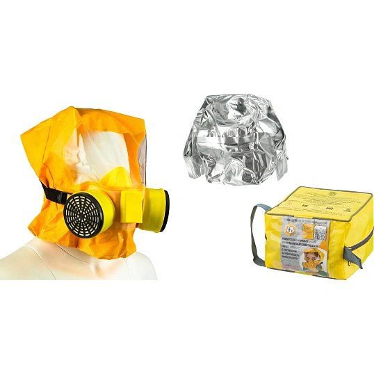 Самоспасатель универсальный фильтрующий малогабаритный (УФМС) Шанс-Е п/м