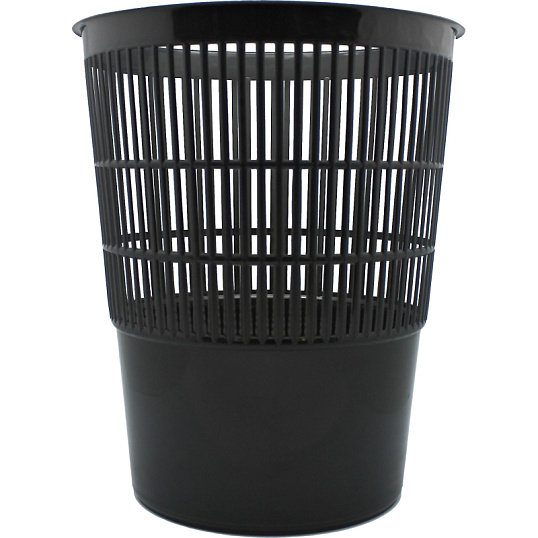 Корзина для мусора офисная, 14л, черная