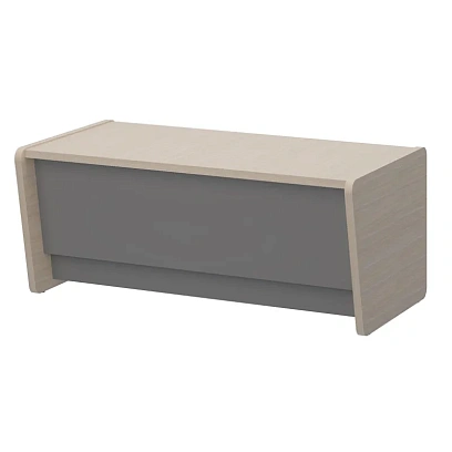 Стол IN FREGAT рук-ля 129S002 Ш1800 дуб сканд/базальт