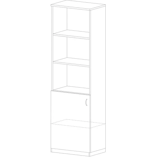 Шкаф PT Арго колонка А-321 Н орех гварнери 97929