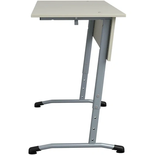 Парта МЕТ_ Стол ученический Гармония 2-местный 3-7г.р. серый/серый