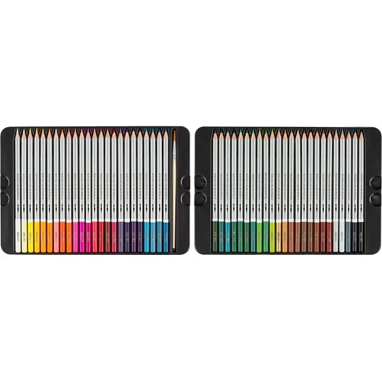 Карандаши акварельные Deli липа 48 цв/наб мет.кор. 6523