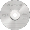Носители информации DVD-R Verbatim 4.7Gb 16x bulk 10шт/уп (43729)