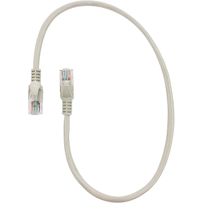 Патч-корд UTP Cablexpert PP6U-0.5M кат.6, 0.5м, серый