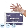 Перчатки одноразовые полиэтиленовые AVIORA (402-778) унив.разм. 100шт/уп,ПС