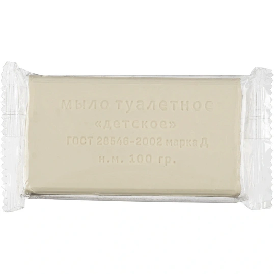 Мыло туалетное Детское 100 гр флоу-пак