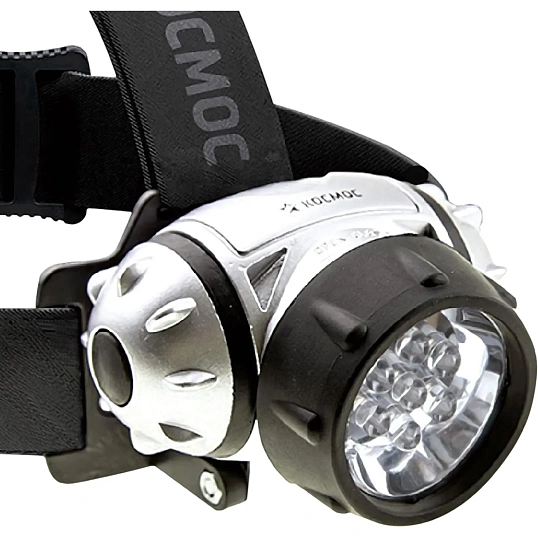 Фонарь налобный светодиодный КОСМОС H7LED, 7хLED 3хAAA (в комплекте)