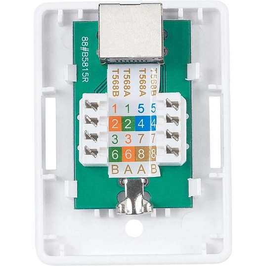 Розетка Cabeus (WS-8P8C-CAT.5E-SH-1) комп.RJ45 кат.5E
