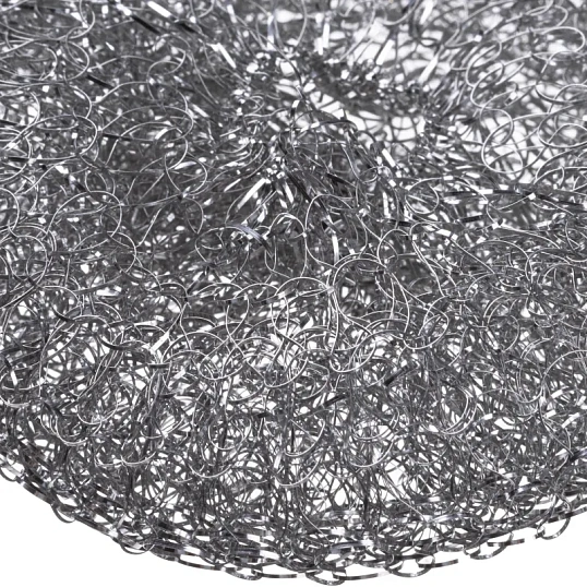 Губка-мочалка спираль Luscan металлические 110х110х25 мм 20г 3 шт/уп