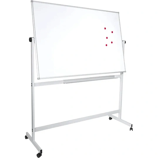 Доска магнитно-маркерная Attache Twist 100х180 лак вращ., на роликах Россия