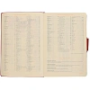 Ежедневник недатированный А5, Primavera красный, 136л. 3-536/02