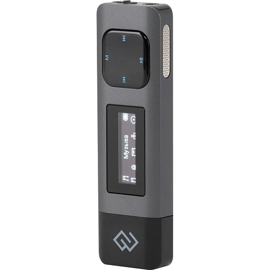 Диктофон цифровой Digma DiVoice RV50 8Gb черно-серый